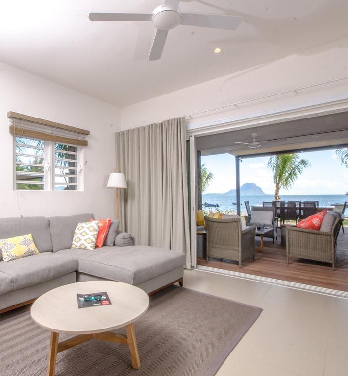 L'Escale 3 Bedrooms Sea View And Beachfront Suite By Dream Escapes Tamarin Bilik gambar